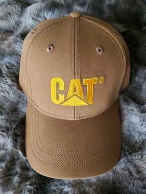 Caterpillar Brown Baseball Cap